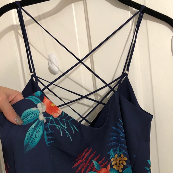 Express Hawaiian print float tank - Picture 2 of 3